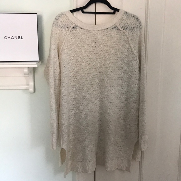 Free People Oversized Oatmeal Sweater - Picture 3 of 6